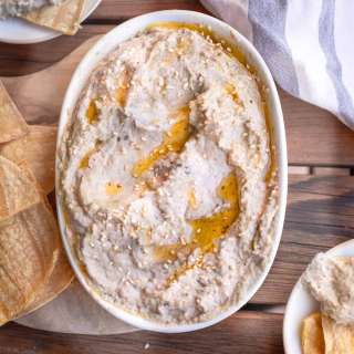 Smoked Eggplant Dip Recipe (Baba Ganoush)