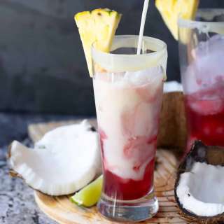 Coconut Kiss Cocktail (Mocktail Version)