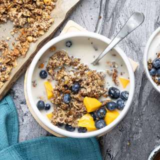 High-Protein Granola Bowl Recipe (No Sugar)