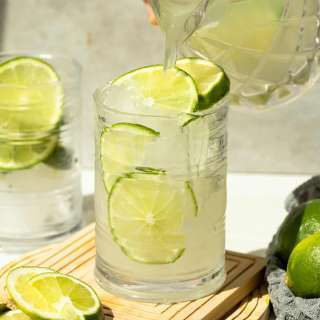 Brazilian Coconut Water Mocktail (Virgin Caipirinha)