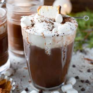 Creamy Oat Milk Hot Chocolate (Dairy-Free)