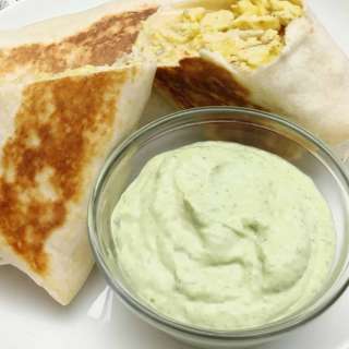 Easy Avocado Lime Crema