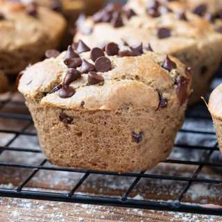 Gluten-Free Chocolate Chip Muffins Recipe Card