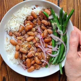 Brazilian Rice and Beans (Instant Pot & Stovetop)