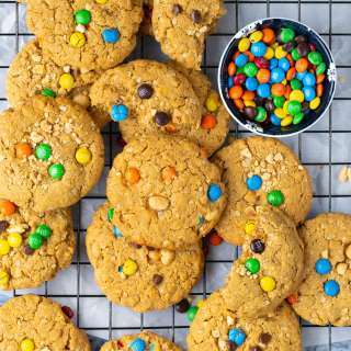Gluten-Free Monster Cookies