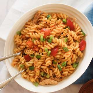 BBQ Chicken Pasta Salad