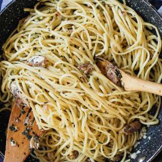 Sardine, Lemon and Chilli Linguine