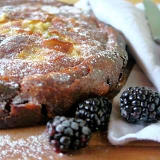 Apple and Blackberry Clafoutis