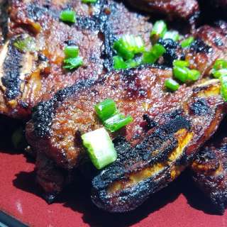 Easy "Korean BBQ Beef Short Ribs" kalbi/Galbi