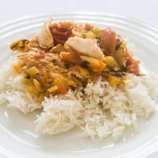 Easy Tomato Fish Curry