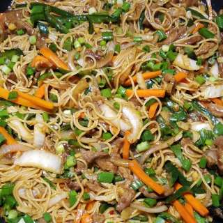 Easy Beef Chow Mein