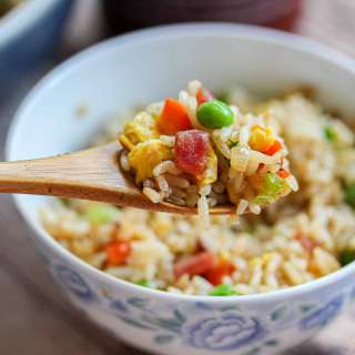 Chinese Sausage Fried Rice (Cơm Chiên Lạp Xưởng)