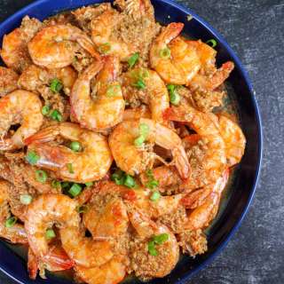 Vietnamese Braised Shrimp In Roe (Tôm Kho Tàu)