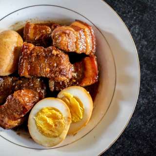 Caramelized Pork Belly and Eggs (Thịt Kho Trứng) - An An Easy Lunar New Year Dish