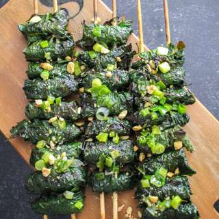 Vietnamese Betel Leaf Wrapped Beef (Bò Cuốn Lá Lốt)