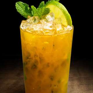 Easy Passion Fruit Caipirinha