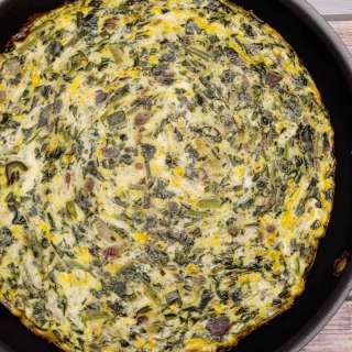Easy Spinach Frittata