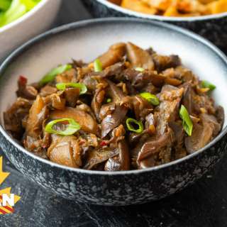 Vietnamese Braised Eggplant - Cà Tím Xào