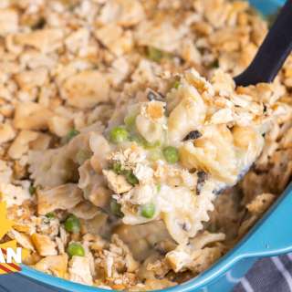 Vegan Chickpea Tuna Casserole
