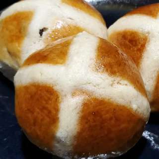 Easy Whole Wheat Hot Cross Buns