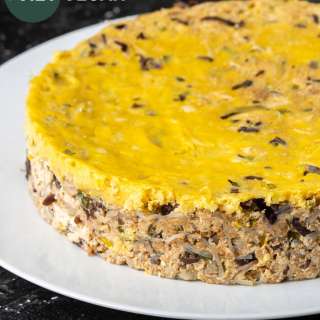 Vegan Vietnamese Egg Meatloaf - Chả Trứng Chay