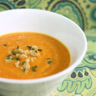 Curried Carrot Quinoa Soup