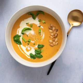 Thai Curried Butternut Squash Soup