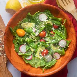 Spinach Avocado Salad