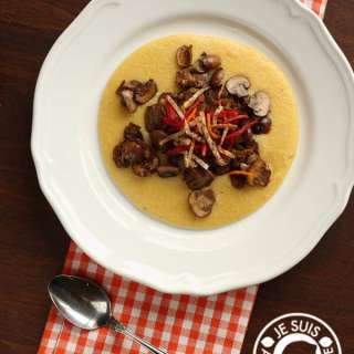 Polenta with Caramelized Mushrooms