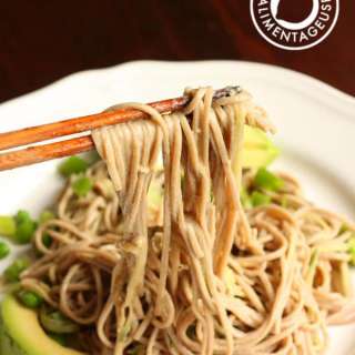 Soba with Sesame Tahini Sauce