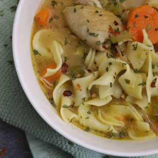 Easy Chicken noodle soup