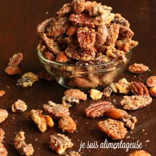 Spiced Maple Roasted Nuts