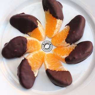 Chocolate Dipped Oranges