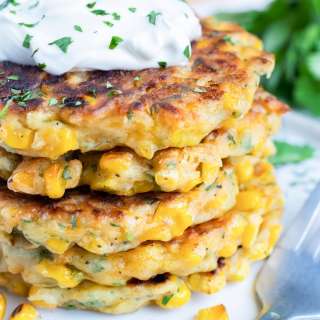 Easy Fried Corn Fritters Recipe