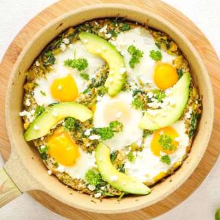 Spinach Shakshuka