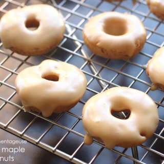 Vegan Maple Dip Donuts