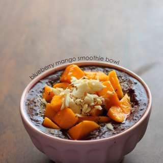 Blueberry Mango Smoothie Bowl