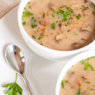 Guest Post: Vegan Mushroom Soup