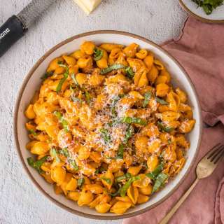 Spicy Vodka Pasta (with or without vodka!)