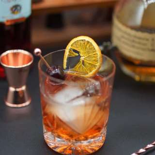 Campari Rye Old Fashioned