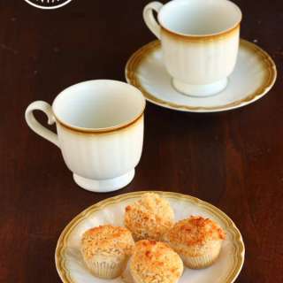 Coconut Brulee Cupcakes