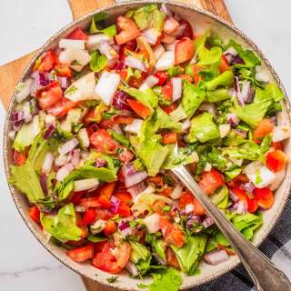 Easy Vegan Chopped Salad