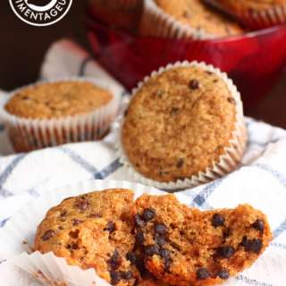 Pumpkin Chocolate Chip Muffins