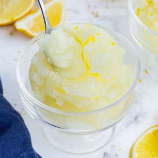 Lemon Sorbet Recipe