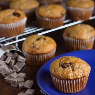 Banana Chocolate Chunk Muffins