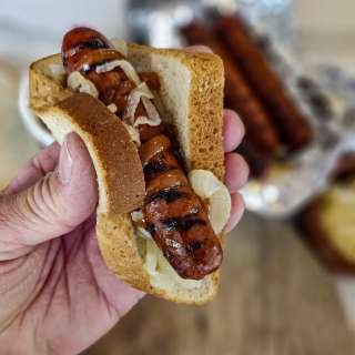 Sausage Sizzle with Homemade Ketchup