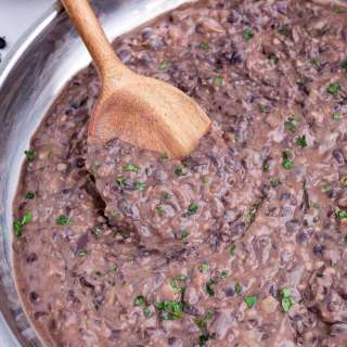 Refried Black Beans Recipe