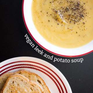 Vegan Leek and Potato Soup