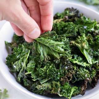 Air Fryer Kale Chips Recipe