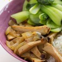 Meals for One & Recipe for King Oyster Mushrooms